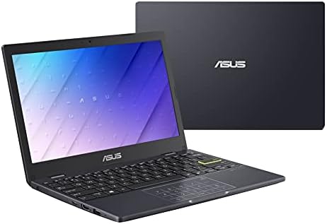 ASUS Notebook E210 11.6” Ultra Thin, Intel Celeron N4020 Processor, 4GB RAM, 64GB eMMC Storage, Windows 10 Home in S Mode with One Year of Office 365 Personal, E210MA-DB02,Star Black