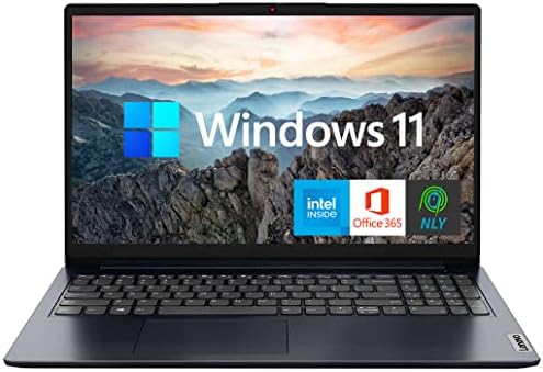 Lenovo 15.6″ IdeaPad Laptop with 1 Year Microsoft Office 365, Intel Pentium Quad-Core Processor, 20GB RAM, 1TB SSD (128GB eMMC+1TB PCIe SSD), Wi-Fi 6 and Bluetooth 5.0, HDMI, NLY MP, Windows 11