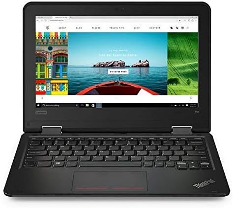 Lenovo ThinkPad 11E (5th Gen) 11.6-inch HD Business Laptop – Intel Celeron Quad-Core, 4 GB Ram, 128GB SSD, Windows 10 Pro (Renewed)