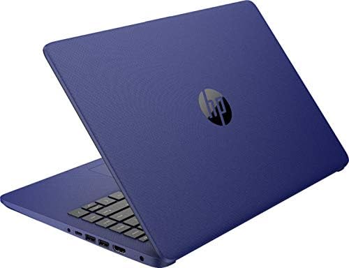 2022 HP Stream 14in laptop, Intel Celeron N4020 Dual-Core Processor, 4GB DDR4 Memory, 192GB storage(64GB eMMC+64GB card),HDMI,WiFi,Webcam,Bluetooth,1-Year Microsoft 365,Win10 S,Indigo Blue|NoCo bundle