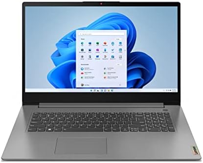 Lenovo – 2022 – IdeaPad 3 – Travel Laptop Computer – AMD Ryzen 5 – 17.3″ FHD Display – 8GB Memory – 512GB Storage – Windows 11 Home