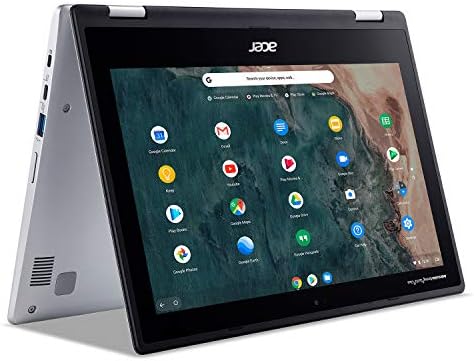 Acer Chromebook Spin 311 Convertible Laptop | Intel Celeron N4000 | 11.6″ HD Touch Corning Gorilla Glass Display | 4GB LPDDR4 | 64GB eMMC | Intel 802.11ac Gigabit WiFi 5 | Chrome OS | CP311-2H-C7QD