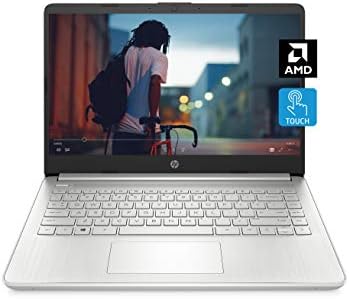 HP 14 Laptop, AMD 3020e, 4 GB RAM, 64 GB eMMC Storage, 14-inch HD Touchscreen, Windows 10 Home in S Mode, Long Battery Life, Microsoft 365, (14-fq0080nr, 2020)