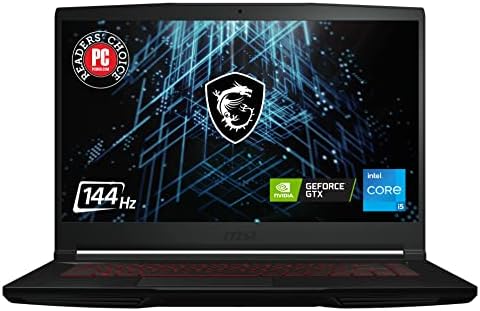 MSI GF63 15.6″ 144 Hz Gaming Laptop Intel Core i5-11400H RTX 3050 16GB 512GB NVMe SSD Win11 (11UC-263)