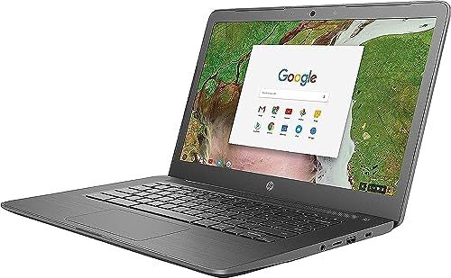 HP Chromebook 14″ G5, Intel Celeron N3350, 4GB RAM, 16GB SSD (3NU63UT#ABA) (Renewed)